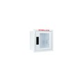Cubix Safety Fully Recessed, Non-Alarmed, Compact AED Cabinet FR-Sn